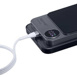 Powerbank 3mk MagSynergy 10000 mAh induktion med MagSafe - sort