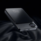 Powerbank 3mk MagSynergy 10000 mAh induktion med MagSafe - sort