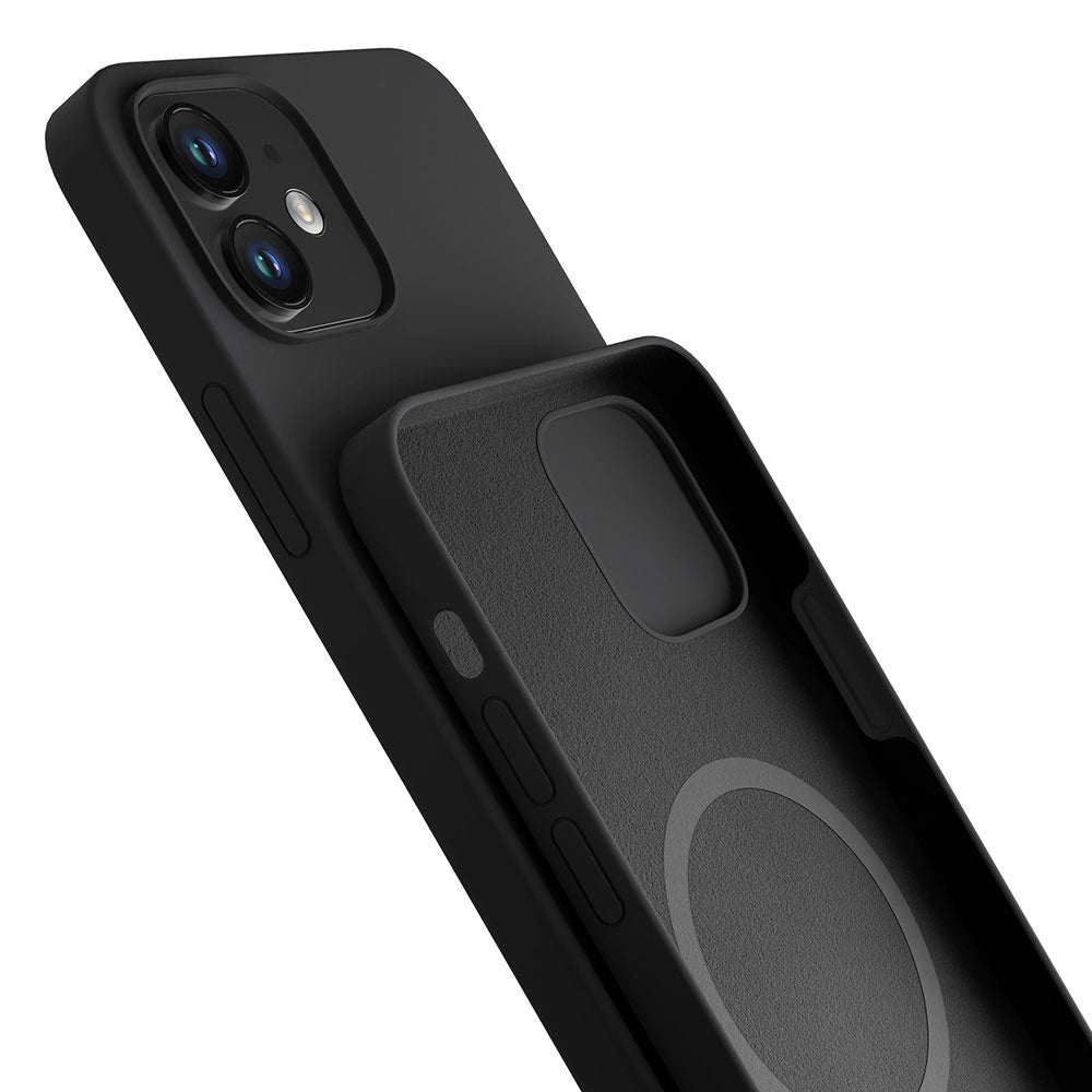 3mk Silikon Case til iPhone 12 / iPhone 12 Pro - sort