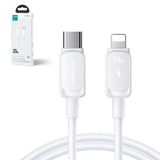 Joyroom Multi-Color Series A14 USB-C / Lightning 20W kabel 1,2 m - hvid