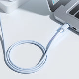 Joyroom Multi-Color Series A14 USB-C / USB-C Kabel 100W 1,2 m - Blå