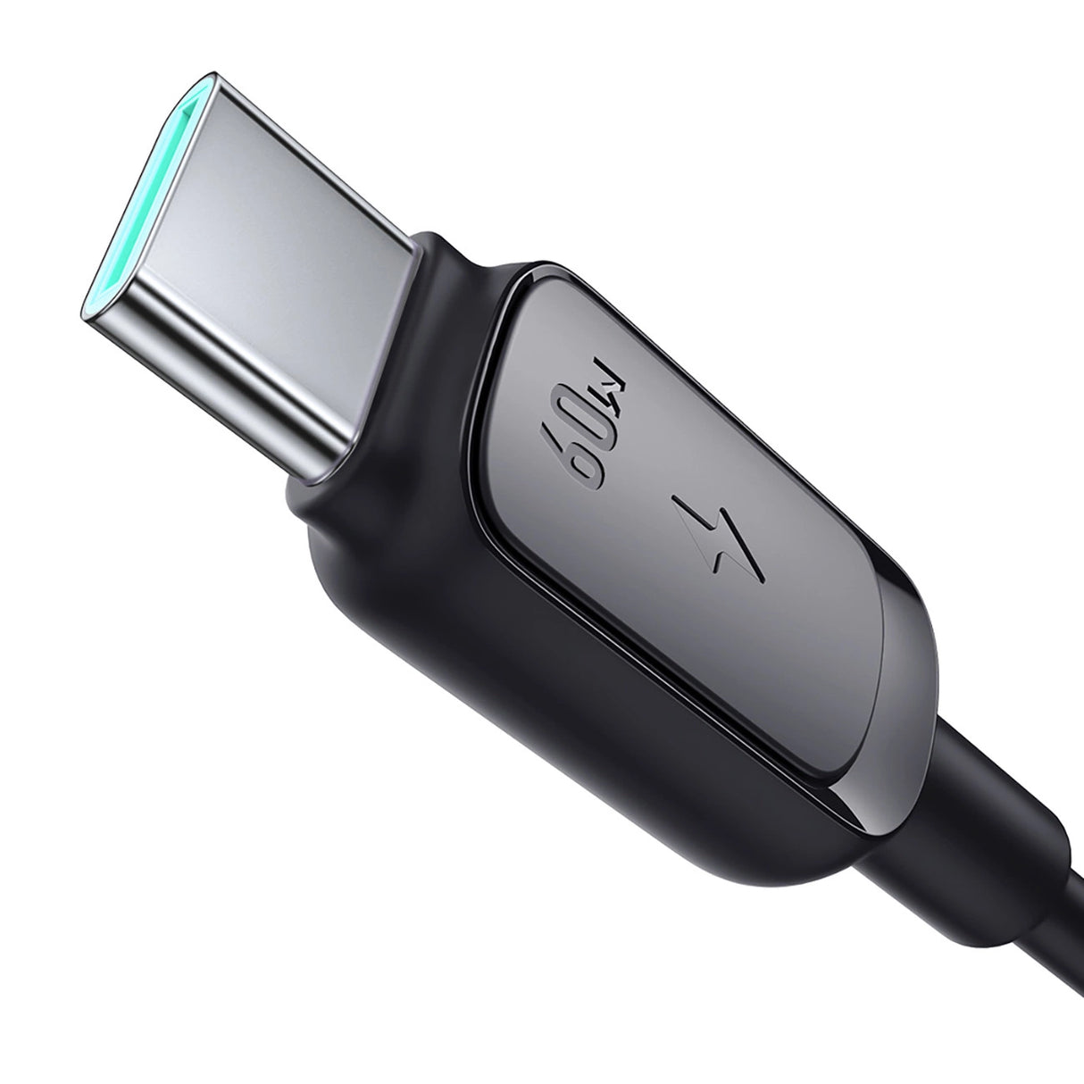 Joyroom Multi-Color Series A14 USB-C / USB-C 60W Kabel 1,2 m - sort