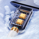 Joyroom Multi-Color Series A14 USB-A / USB-C 3A Kabel 1,2 m - Hvid