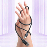 Joyroom Multi-Color Series A14 USB-A / USB-C 3A Cable 1.2 m - Black