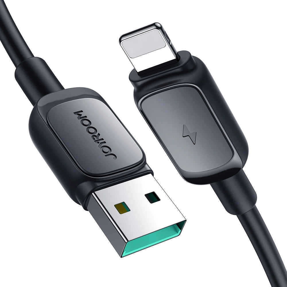 Joyroom Multi-Color Series A14 Lightning / USB-A 2.4A Kabel 2 m - sort