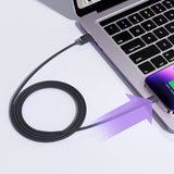 Joyroom Multi-Color Series A14 Lightning / USB-A 2.4A Kabel 2 m - sort