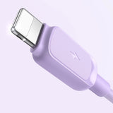 Joyroom Multi-Color Series A14 Lightning / USB-A 2.4A 1,2 m kabel - lilla
