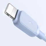 Joyroom Multi-Color Series A14 Lightning / USB-A 2.4A 1,2 m kabel - blå