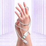 Joyroom Multi-Color Series A14 Lightning / USB-A 2.4A 1.2 m cable - white