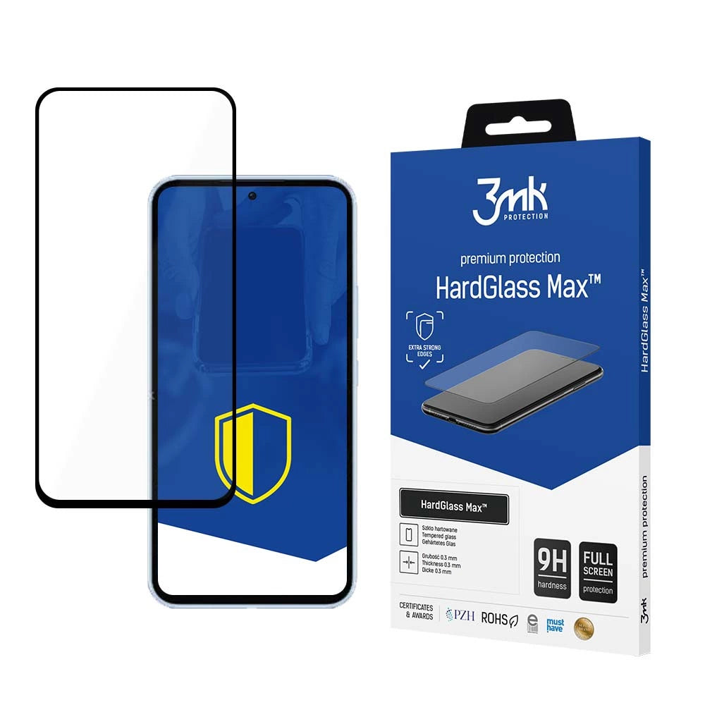 Hærdet glas til Samsung Galaxy A54 5G 9H 3mk HardGlass Max-serien