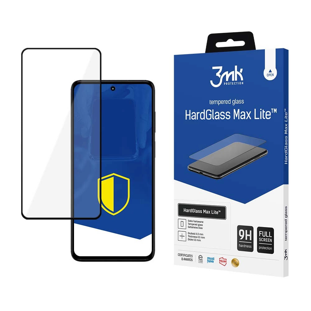 9H 3mk HardGlass Max LiteTM glas til Motorola Moto G82 5G