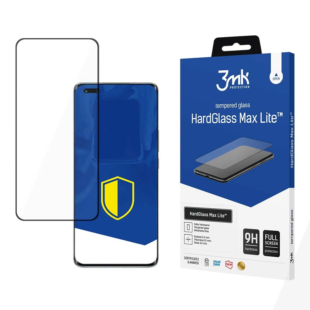 9H 3mk HardGlass Max LiteTM glas på Honor Magic 4 Pro