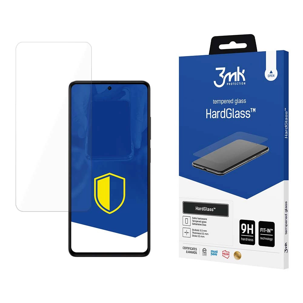 9H 3mk HardGlassTM glas på Poco X5 Pro 5G