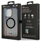Case BMW BMHMP14LHTGE iPhone 14 Pro 6.1" grå/grå hardcase Gradient Bumper MagSafe