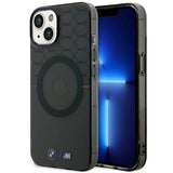 Case BMW BMHMP14SHGPK iPhone 14 6,1" grå/grå mønster MagSafe