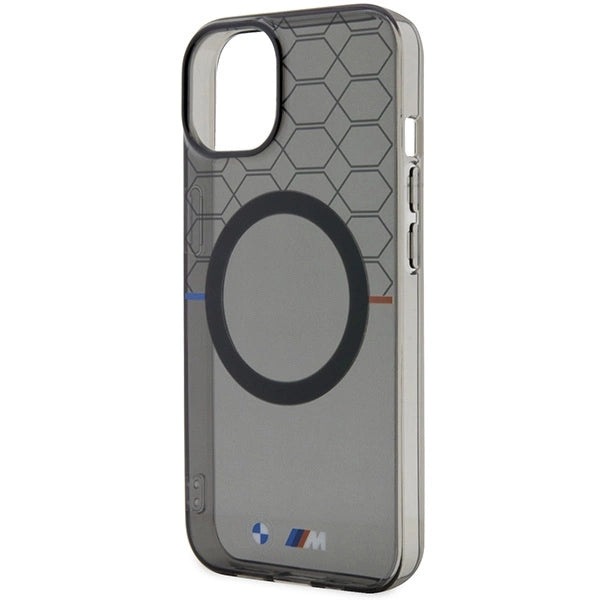Case BMW BMHMP14SHGPK iPhone 14 6,1" grå/grå mønster MagSafe