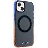 Case BMW BMHMP14SHTGE iPhone 14 6.1" grå/grå hardcase Gradient Bumper MagSafe