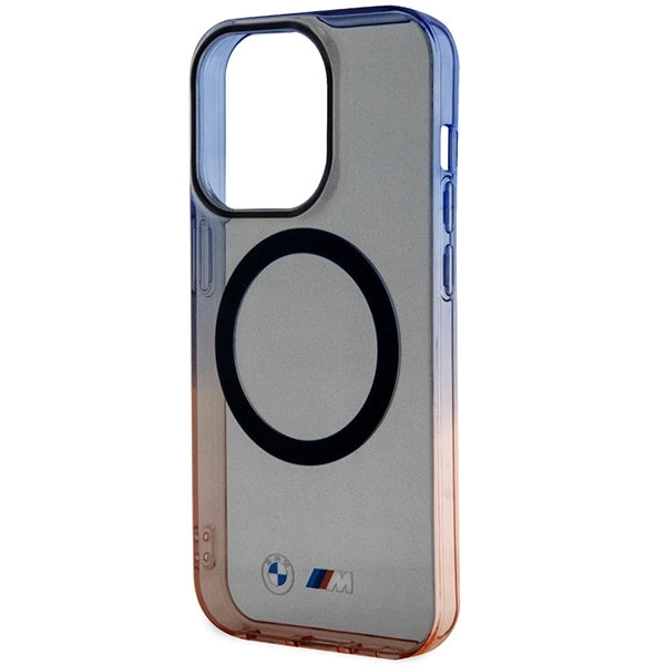 Case BMW BMHMP14XHTGE iPhone 14 Pro Max 6.7" grå/grå hardcase Gradient Bumper MagSafe