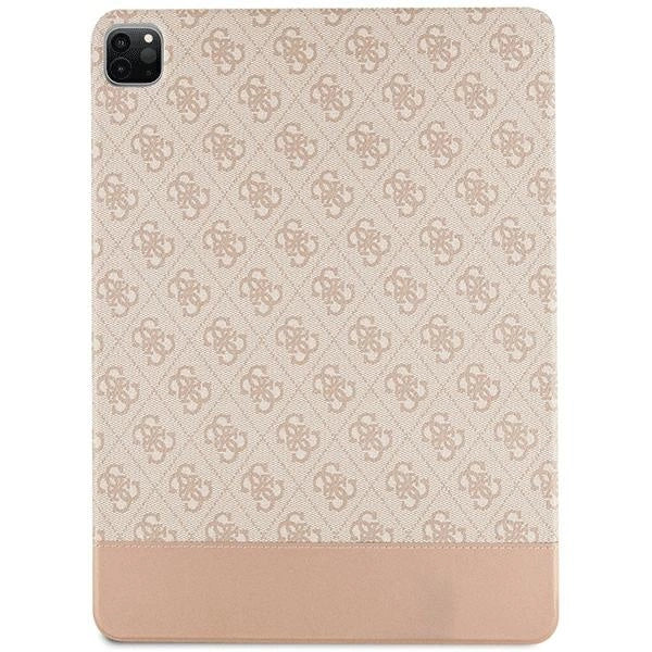 Guess 4G Stripe Allover case til iPad Pro 12.9" - lyserød
