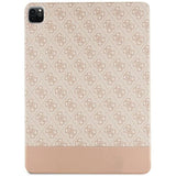 Guess 4G Stripe Allover case til iPad Pro 12.9" - lyserød