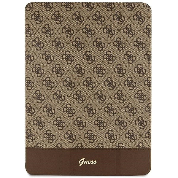 Guess 4G Stripe Allover case til iPad Pro 12.9" - brun
