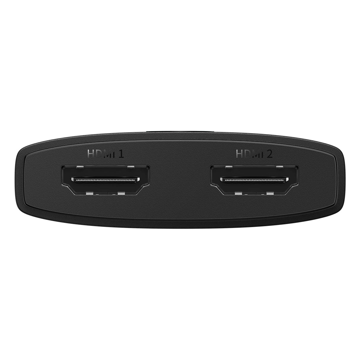 Baseus AirJoy 2in1 4K 60Hz bidirectionel HDMI-adapter med indbygget 1m kabel - sort