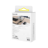 Baseus AirJoy 2in1 4K 60Hz bidirectionel HDMI-adapter med indbygget 1m kabel - sort
