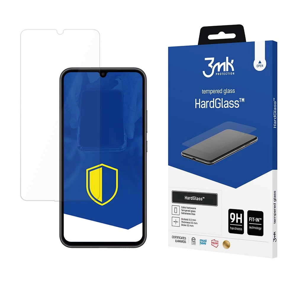 9H 3mk HardGlassTM glas på Samsung Galaxy A34 5G