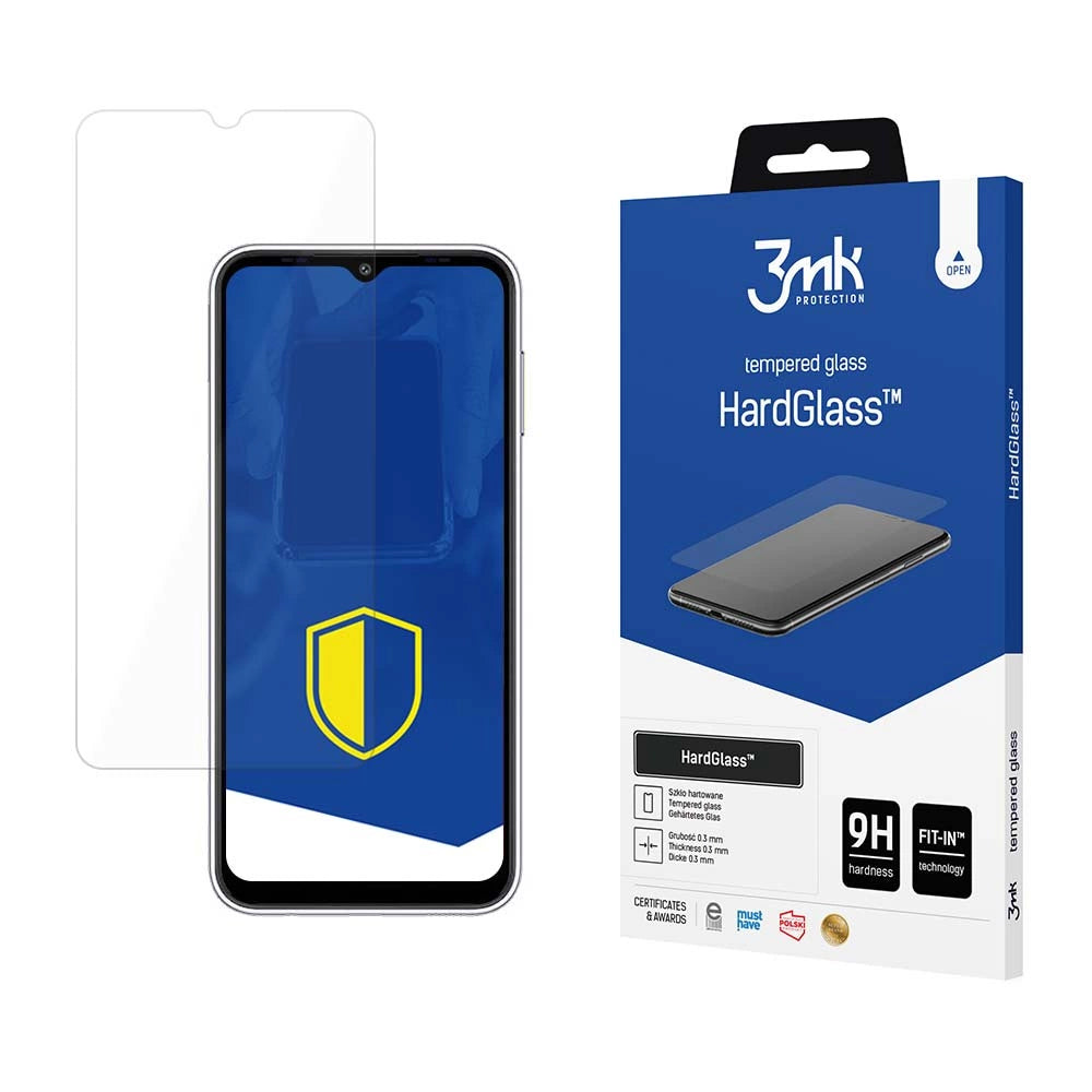 Hærdet glas 9H 3mk HardGlassTM til Samsung Galaxy A13 4G