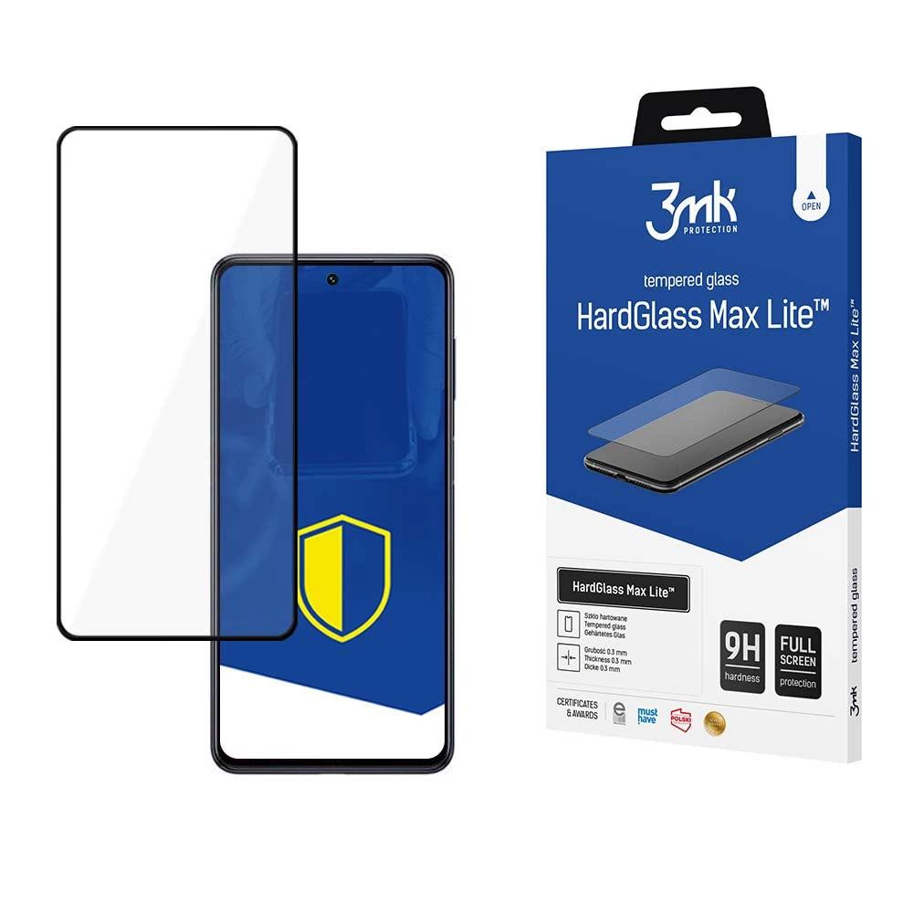 9H 3mk HardGlass Max LiteTM glas til Samsung Galaxy M54
