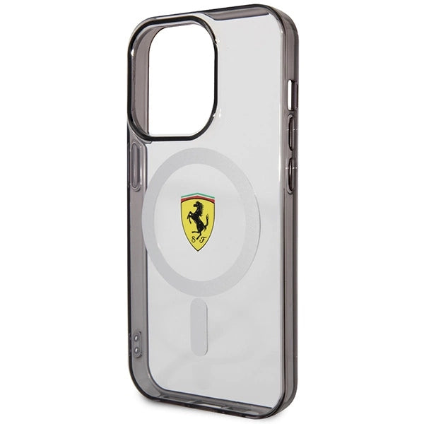 Ferrari FEHMP14XURKT iPhone 14 Pro Max 6,7" klar/gennemsigtig hardcase Outline Magsafe