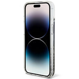 Guess Liquid Glitter Marble case til iPhone 14 - sort