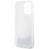 Guess GUHCP14XLCSGSGH iPhone 14 Pro Max 6,7" hvid/hvid hardcase Flydende Glitter Marmor