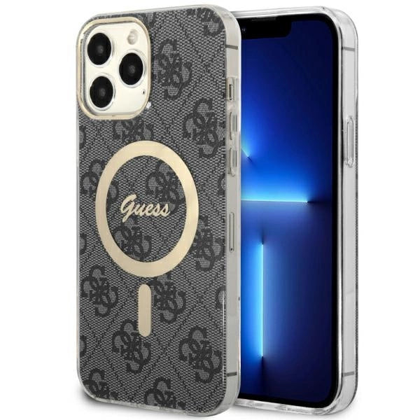Guess GUHMP13XH4STK iPhone 13 Pro Max 6.7" sort/sort hardcase 4G MagSafe