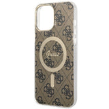 Guess GUHMP13XH4STW iPhone 13 Pro Max 6.7" brun/brun hardcase 4G MagSafe