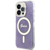 Guess GUHMP14LH4STU iPhone 14 Pro 6.1" lilla/lila hardcase 4G MagSafe