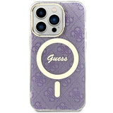 Guess GUHMP14LH4STU iPhone 14 Pro 6.1" lilla/lila hardcase 4G MagSafe