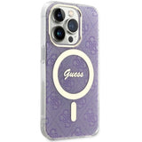 Guess GUHMP14LH4STU iPhone 14 Pro 6.1" lilla/lila hardcase 4G MagSafe
