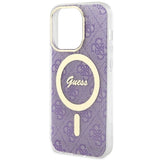 Guess GUHMP14LH4STU iPhone 14 Pro 6.1" lilla/lila hardcase 4G MagSafe