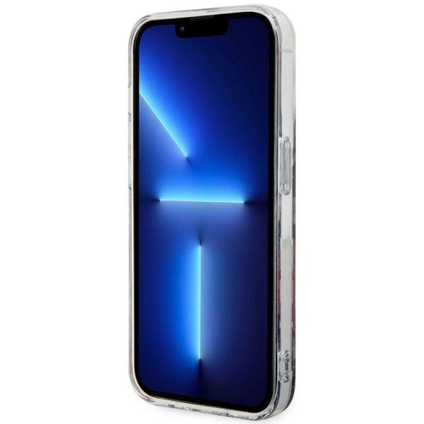 Guess GUHMP14LHCFWSA iPhone 14 Pro 6,1" grøn/khaki hårdkasse Flower MagSafe