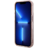 Guess GUHMP14LHCMCGP iPhone 14 Pro 6.1" pink/pink hardcase Glitter Gold MagSafe