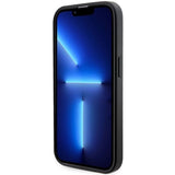 Guess GUHMP14LHGCFSEK iPhone 14 Pro 6.1" sort/sort hardcase GCube Stripes MagSafe