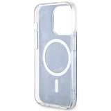 Guess GUHMP14LPCUMAK iPhone 14 Pro 6,1" sort/sort hardcase Marble MagSafe