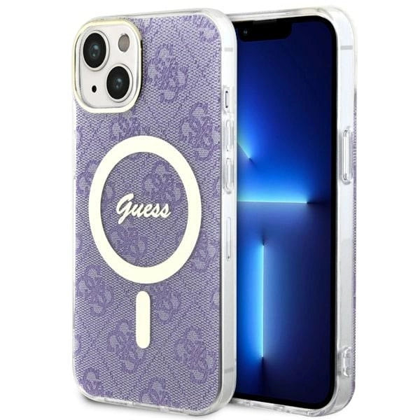 Guess GUHMP14MH4STU iPhone 14 Plus 6.7" lilla/lila hardcase 4G MagSafe