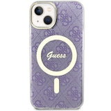 Guess GUHMP14MH4STU iPhone 14 Plus 6.7" lilla/lila hardcase 4G MagSafe
