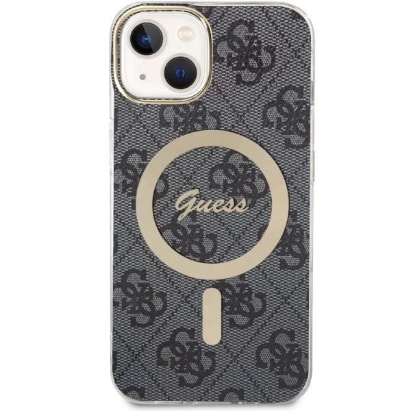 Guess 4G MagSafe-fodral til iPhone 14 - sort