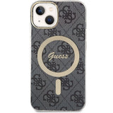Guess 4G MagSafe-fodral til iPhone 14 - sort