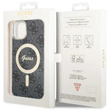 Guess 4G MagSafe-fodral til iPhone 14 - sort