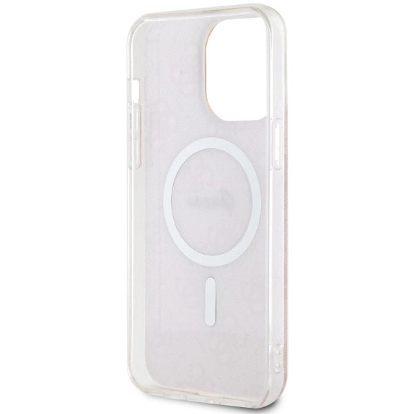 Guess 4G MagSafe-hylster til iPhone 14 Pro Max - pink