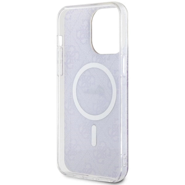Guess GUHMP14XH4STU iPhone 14 Pro Max 6.7" lilla/lila hardcase 4G MagSafe